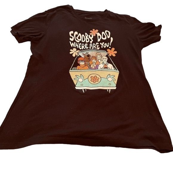 Scooby Doo Black Tshirt - Unisex - Picture 2 of 7
